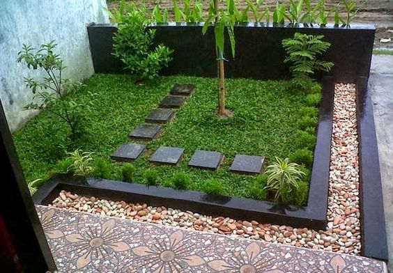 Desain Taman Minimalis Depan Rumah dengan Ukuran Kecil