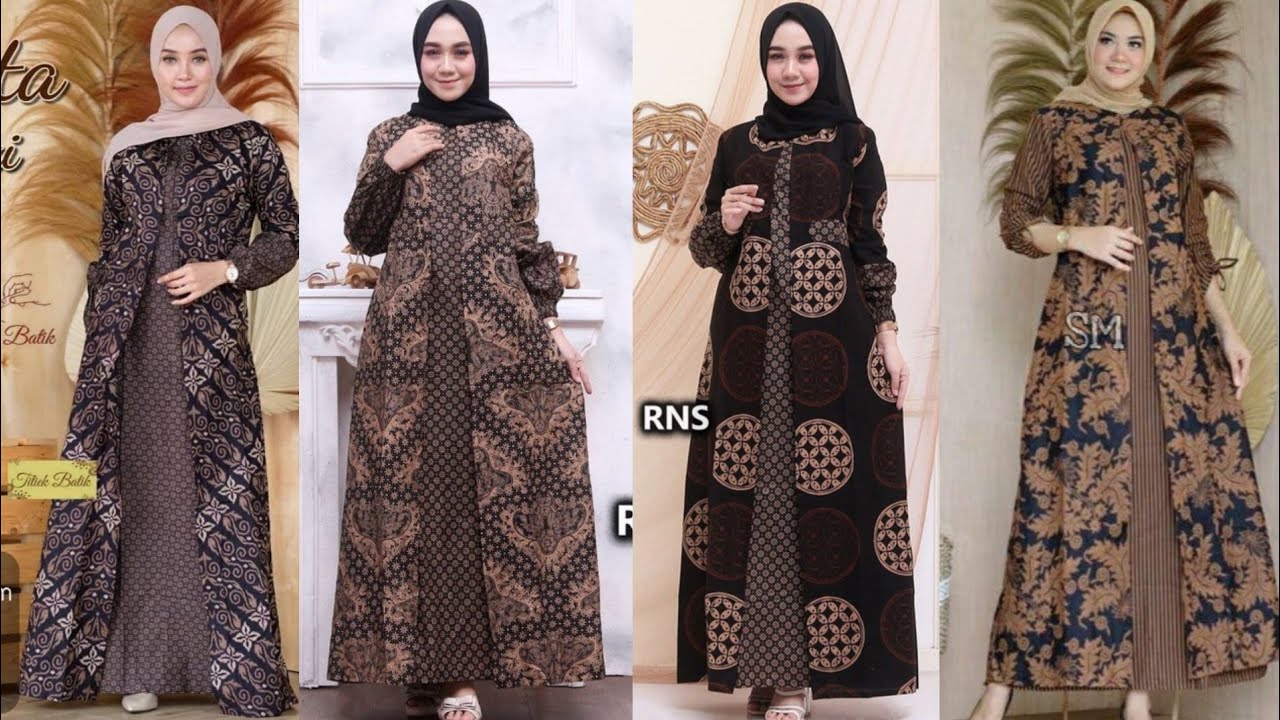 Elegansi Gamis Batik Pesta, Padukan Tradisi dan Gaya Modern